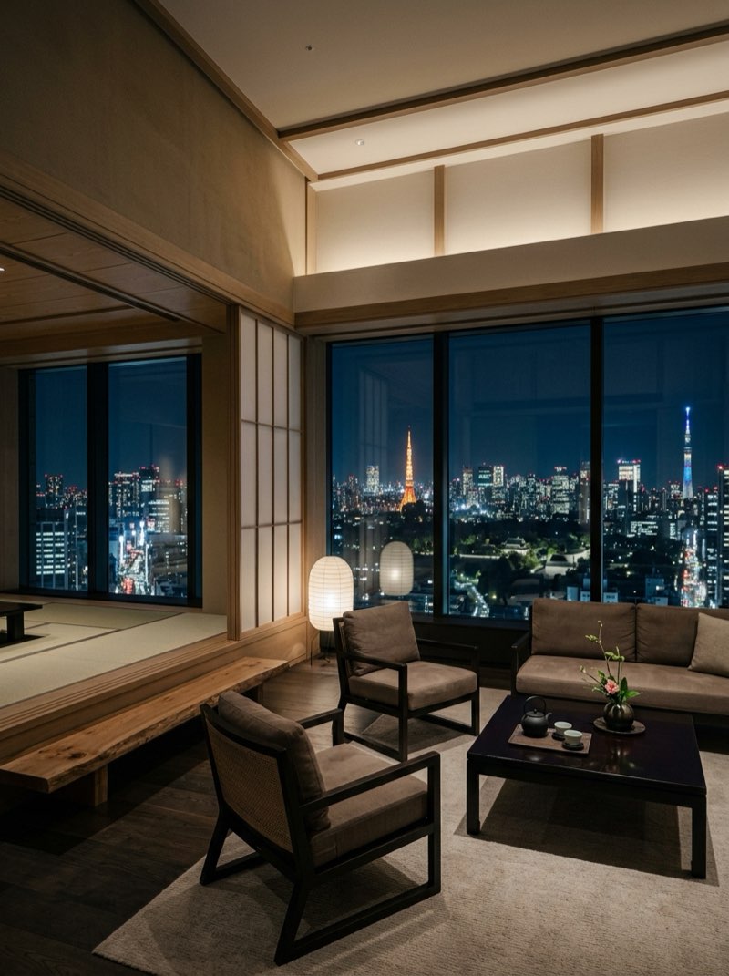 아만 도쿄 프레지덴셜 스위트 숏폼 체험단